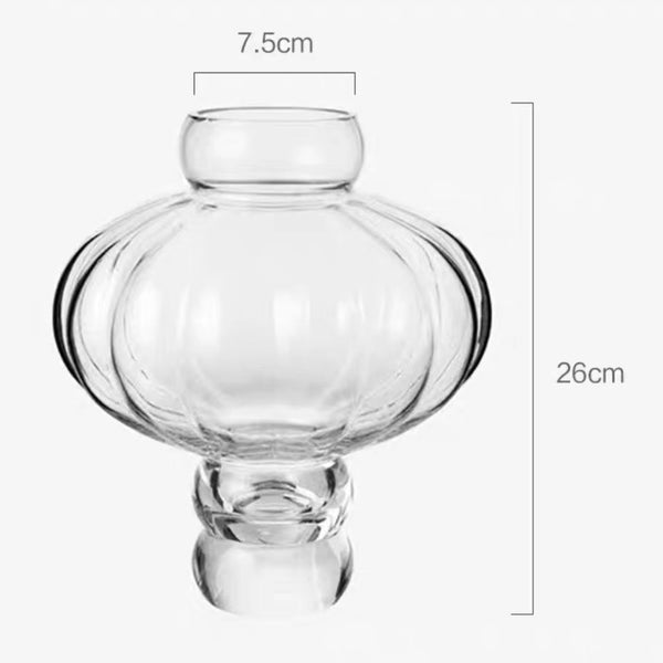 Glass Bubble Vase