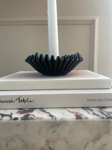 Ruffle candle holders for living room