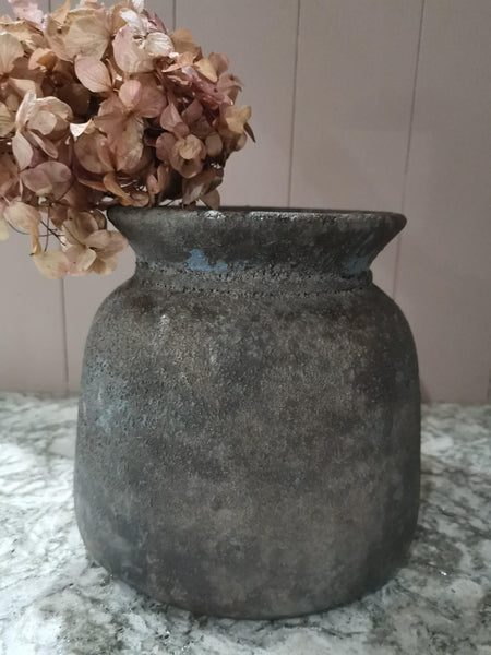 Stone Bali vase