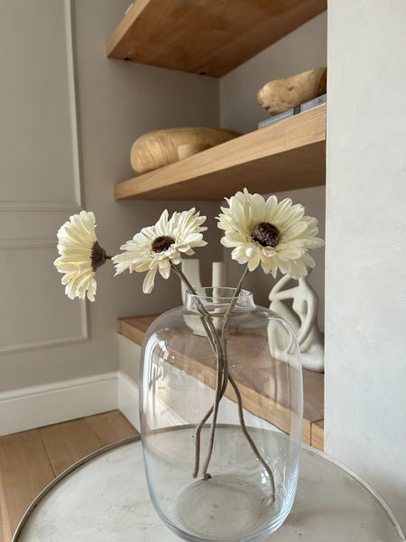 Tall glass vase, Ella